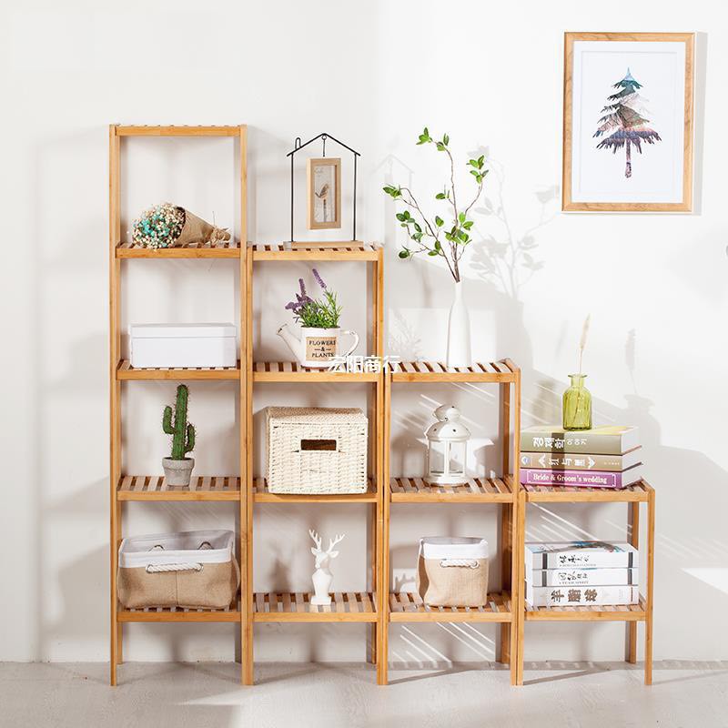 [Giá trải nghiệm ] Kệ gỗ /Kệ để đồ 4 tầng đa năng tự lắp ráp Tâm House KT006 - gỗ